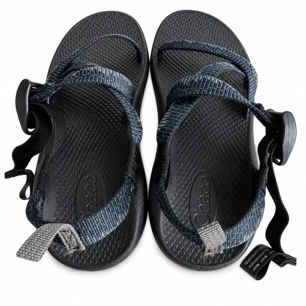 Chaco Z/1 Classic Sport Sandals Mens 6 Night Navy Excellent Hiking Water Shoes
